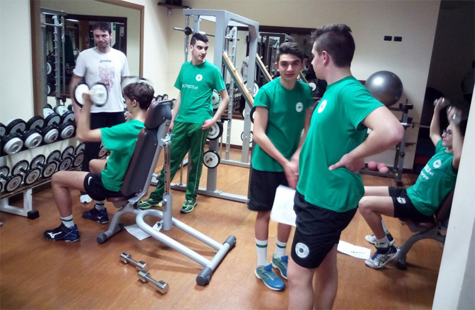 preparazione, palestra, corsi, serie D, pallavolo