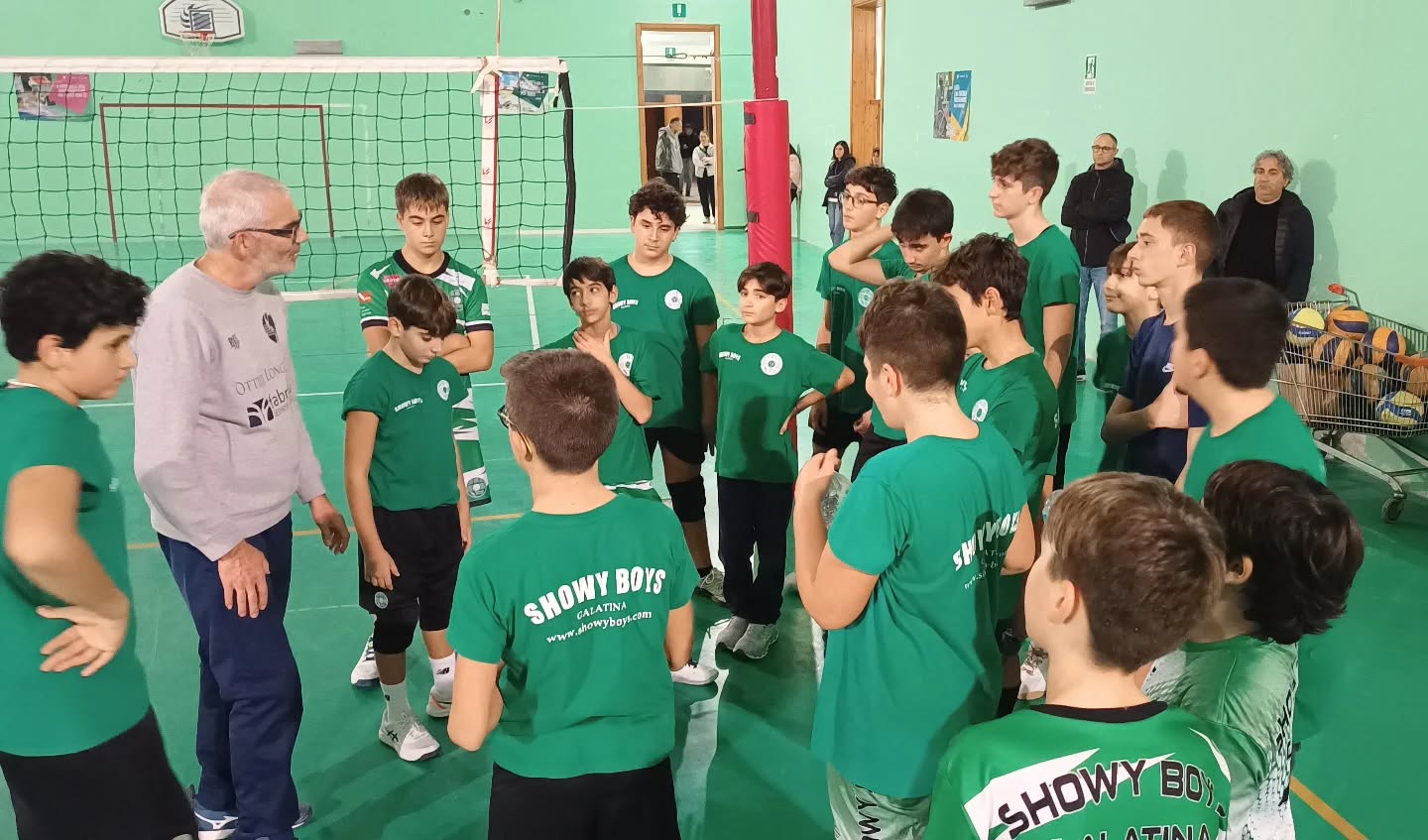 🏐 Scuola Volley Showy Boys Galatina 🤍💚