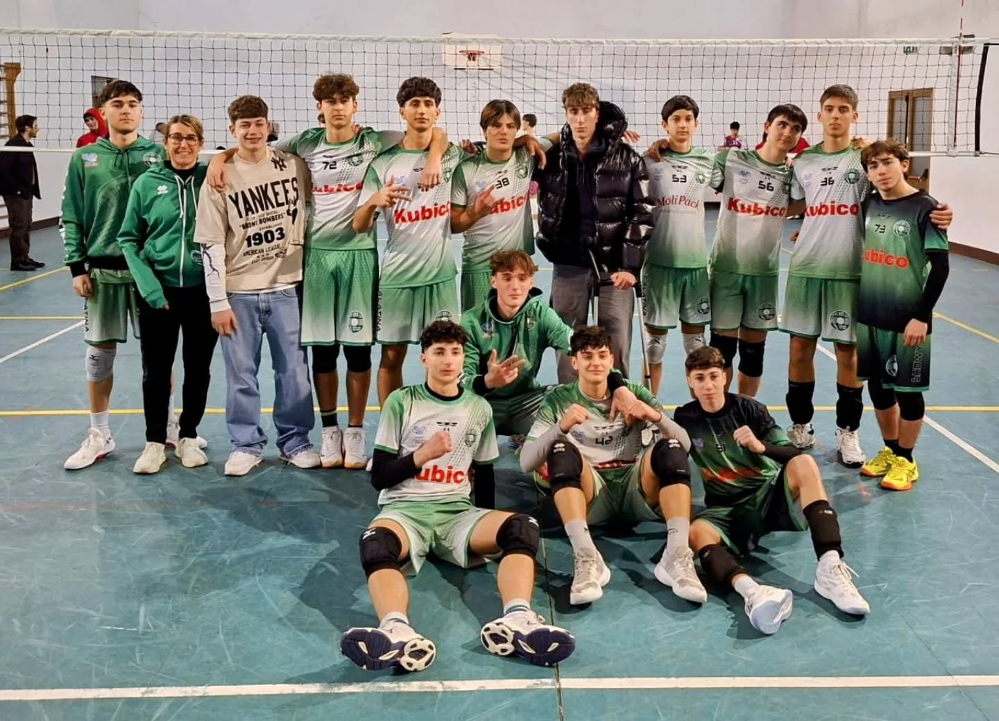 🏐 Terminato il campionato di categoria, per gli allievi under 19 è tempo di partecipare al campionato di seconda divisione. 🤍💚